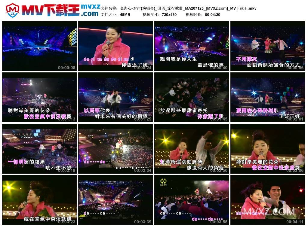 金海心-对岸(演唱会)_国语_流行歌曲_MA207125